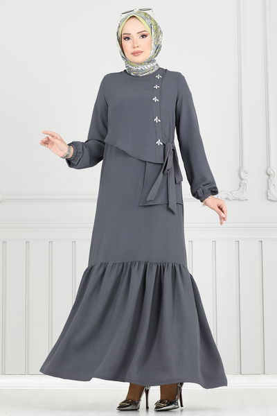 S.L. - Dress 2680SL432-MS Anthracite - 369193