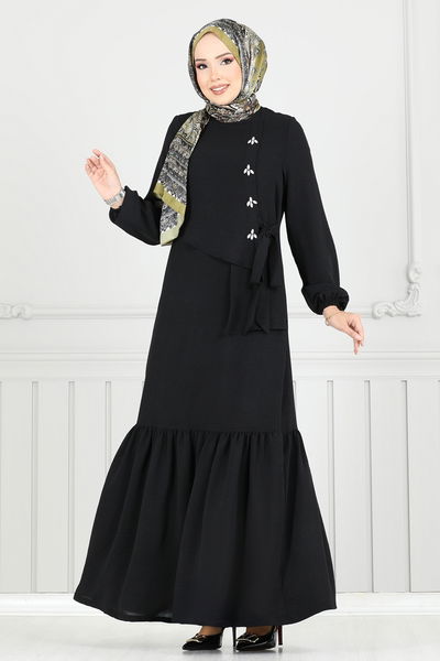 S.L. - الفستان أسود 2680SL432-MS - 369161