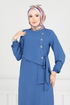 Dress 2680SL432-MS Indigo - Thumbnail