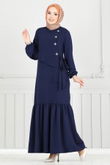 S.L. - Dress 2680SL432-MS Navy Blue