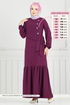 الفستان أرجواني 2680SL432-MS - Thumbnail