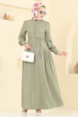 S.L. - Dress 2705SL432-MS Almond Green