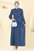 Dress 2705SL432-MS Navy Blue - Thumbnail