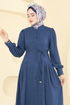 Dress 2705SL432-MS Navy Blue - Thumbnail