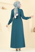 Dress 2705SL432-MS Petroleum - Thumbnail
