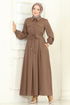 Dress 2713SL432-MS Brown - Thumbnail