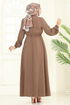 Dress 2713SL432-MS Brown - Thumbnail