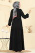 الفستان أسود 2733SL432-MS - Thumbnail