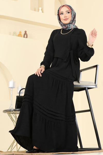 S.L. - الفستان أسود 2733SL432-MS - 406509