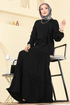 الفستان أسود 2733SL432-MS - Thumbnail