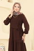 Dress 2733SL432-MS Brown - Thumbnail