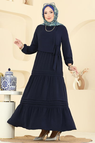 S.L. - Dress 2733SL432-MS Navy Blue - 406498