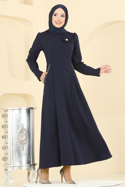 S.L. - الفستان كحلي 2741SL432-MS - 404491