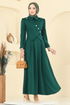 Dress 2743SL432-MS Emerald - Thumbnail