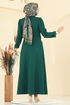 Dress 2743SL432-MS Emerald - Thumbnail