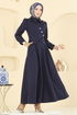 Dress 2743SL432-MS Navy Blue - Thumbnail