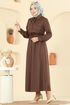 Dress 2744SL432-MS Brown - Thumbnail