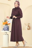 S.L. - Dress 2744SL432-MS Burgundy