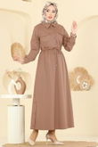 S.L. - Dress 2744SL432-MS Latte