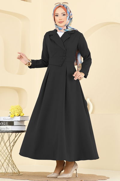 S.L. - الفستان أسود 2746SL432-MS - 407437