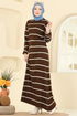 Dress 2747AYD574-MS Brown - Thumbnail