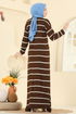 Dress 2747AYD574-MS Brown - Thumbnail