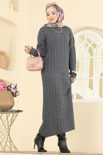 A.Y.D. - Dress 2752AYD574-MS Anthracite - 408861