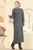 A.Y.D. - Dress 2752AYD574-MS Anthracite