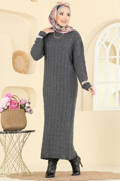 A.Y.D. - Dress 2752AYD574-MS Anthracite - 408863