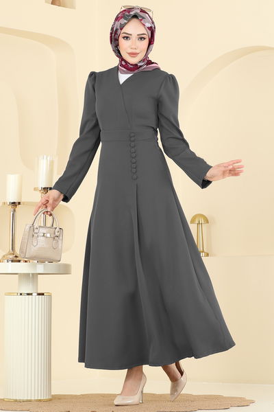 S.L. - Dress 2754SL432-MS Anthracite - 402982