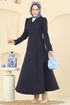 Dress 2754SL432-MS Navy Blue - Thumbnail