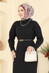 الفستان أسود 2761AYD574-MS - Thumbnail