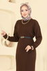 Dress 2761AYD574-MS Brown - Thumbnail