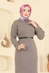 الفستان بيج غامق 2761AYD574-MS - Thumbnail