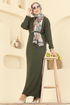 Dress 2761AYD574-MS Khaki - Thumbnail