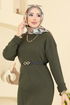 Dress 2761AYD574-MS Khaki - Thumbnail
