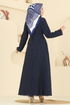 Dress 2761SL432-MS Navy Blue - Thumbnail