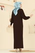 Dress 2764AYD574-MS Brown - Thumbnail