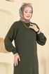 Dress 2764AYD574-MS Khaki - Thumbnail
