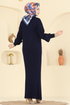 Dress 2770AYD574-MS Navy Blue - Thumbnail