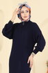 Dress 2770AYD574-MS Navy Blue - Thumbnail
