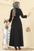 الفستان أسود 2770SL432-MS - Thumbnail