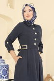 S.L. - Dress 2770SL432-MS Navy Blue
