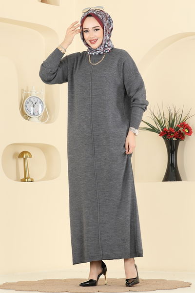 A.Y.D. - الفستان رمادي غامق 2772AYD574-MS - 417784