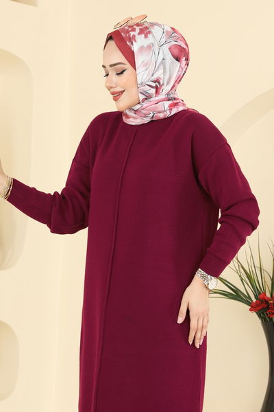 A.Y.D. - الفستان خمري 2772AYD574-MS - 417789