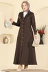 Dress 2772SL432-MS Dark Brown - Thumbnail