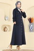 Dress 2772SL432-MS Navy Blue - Thumbnail