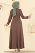 Dress 2774SL432-MS Brown - Thumbnail