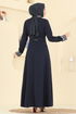 Dress 2774SL432-MS Navy Blue - Thumbnail