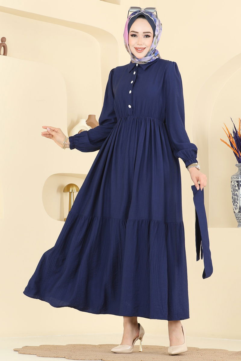 Dress 2781AYD574-MS Navy Blue
